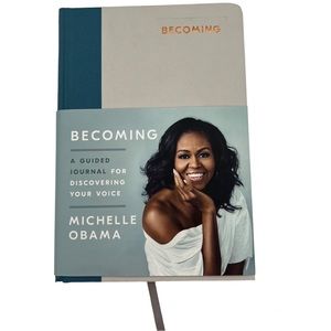 NWT Journal Book Becoming By Michelle Obama Guided Journal Diary